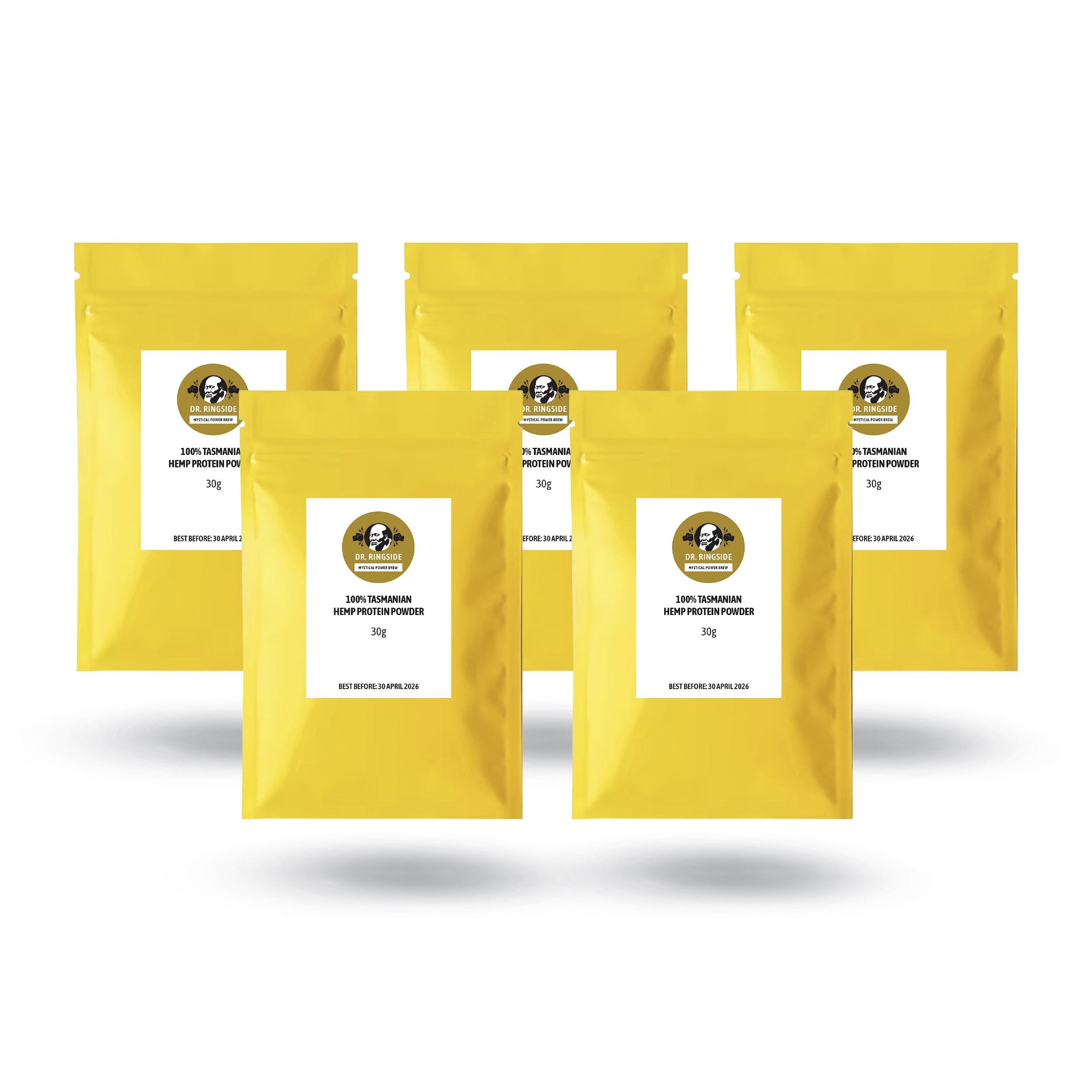 100% Tasmanian Hemp Protein (5-Pack - 155g)