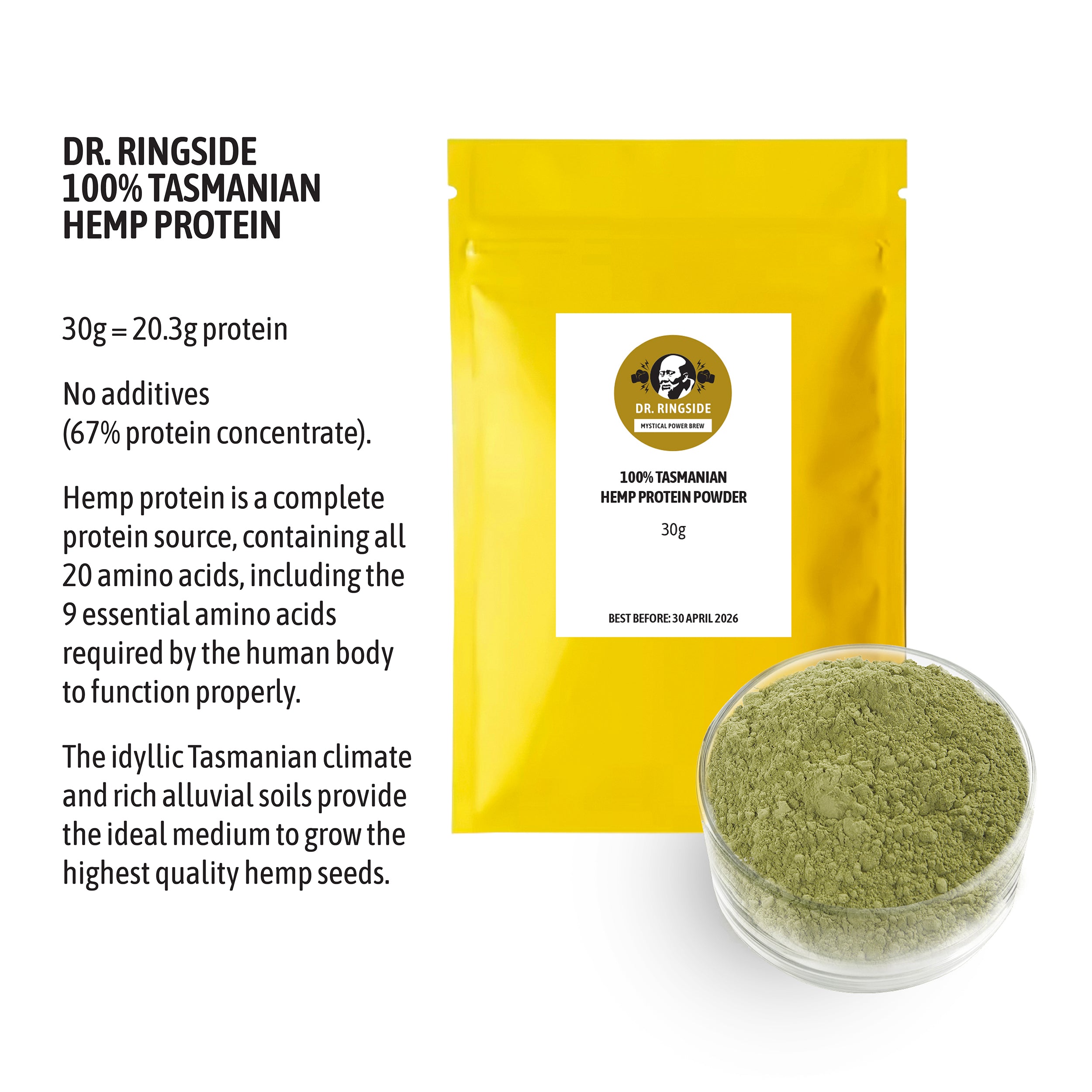 Instant Milk Tea and Hemp Protein (5-Pack - 375g)